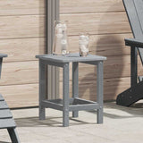 Side Table Light Grey 38 x 38 x 46 cm Polyethylene