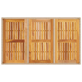 Garden Dining Set 7 pcs Beige Poly rattan