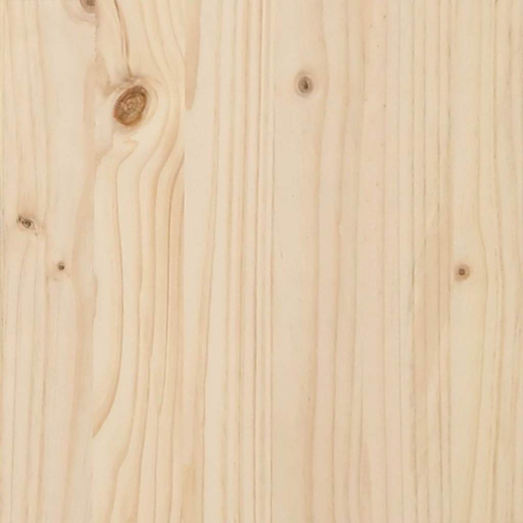 Garden Planter Beige 115 x 59 x 76.5 cm Solid fir wood