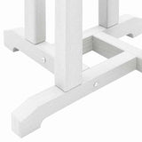 Garden Bar Set 3 pcs White HDPE