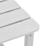 Garden Rocking Chair 3 pcs White 38 x 38 x 46cm Plastic