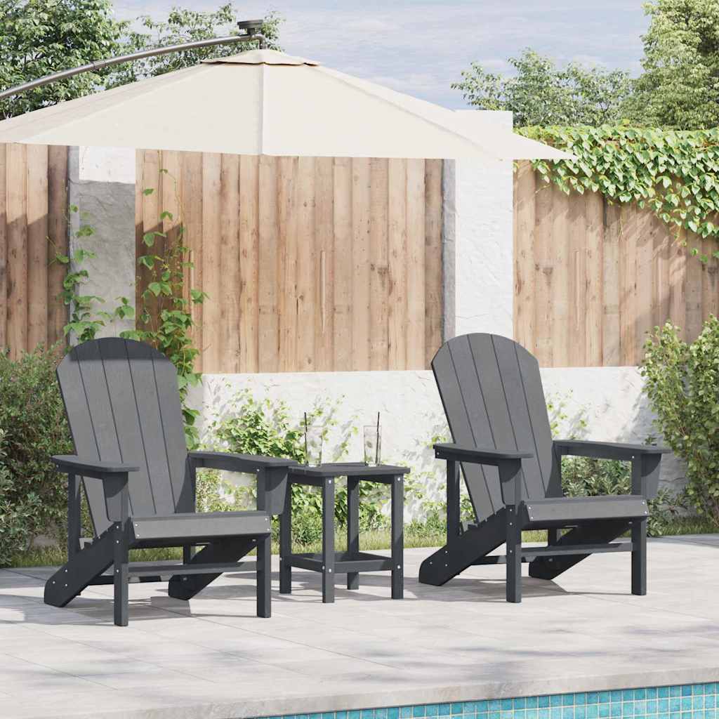 Garden Lounge Furniture 2 pcs Light Grey 74 x 82 x 90cm