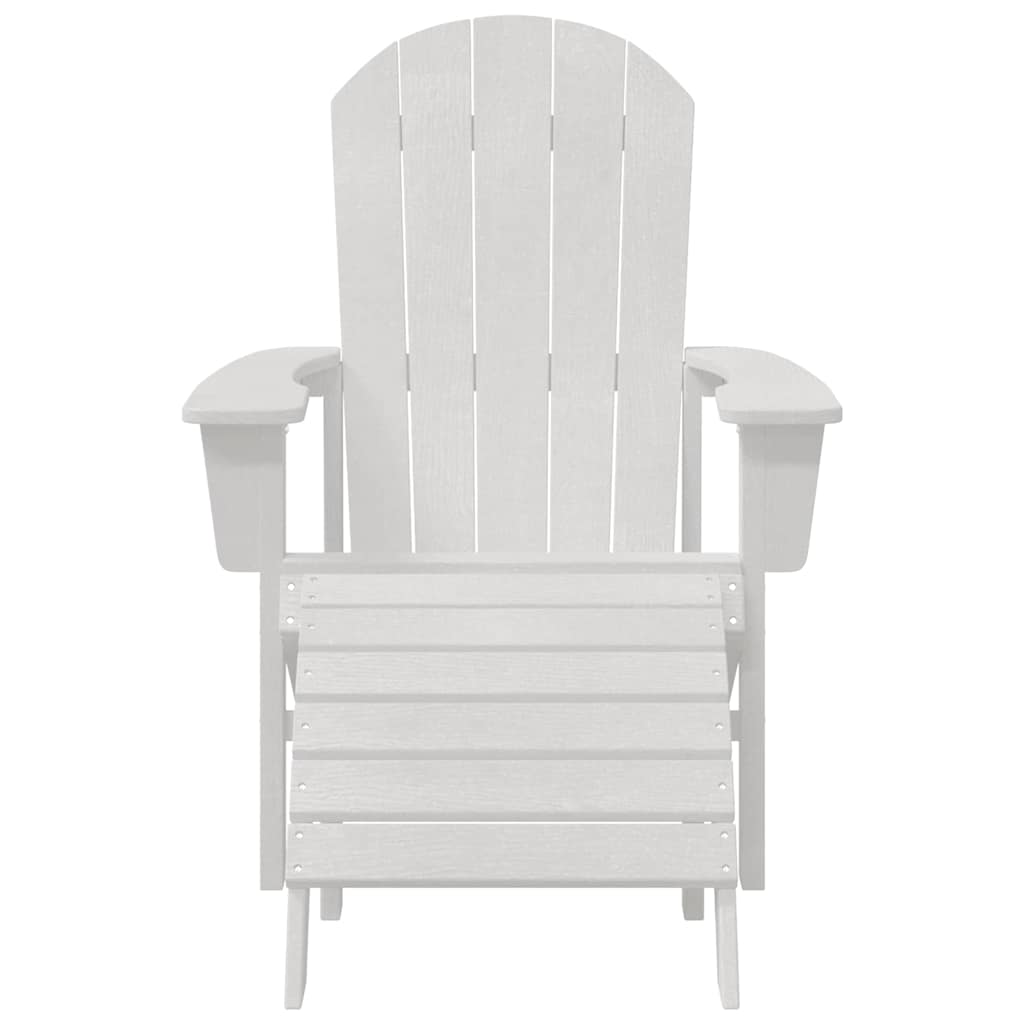 Garden Lounge Furniture 2 pcs White 74 x 82 x 90cm Plastic