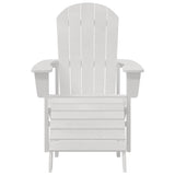 Garden Lounge Furniture 2 pcs White 74 x 82 x 90cm Plastic