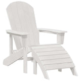 Garden Lounge Furniture 3 pcs White 38 x 38 x 46cm Plastic