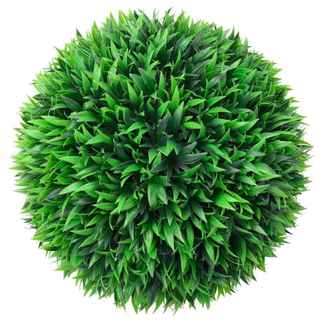 Artificial Boxwood Balls with LED Lights 2 pcs Green 47 cm