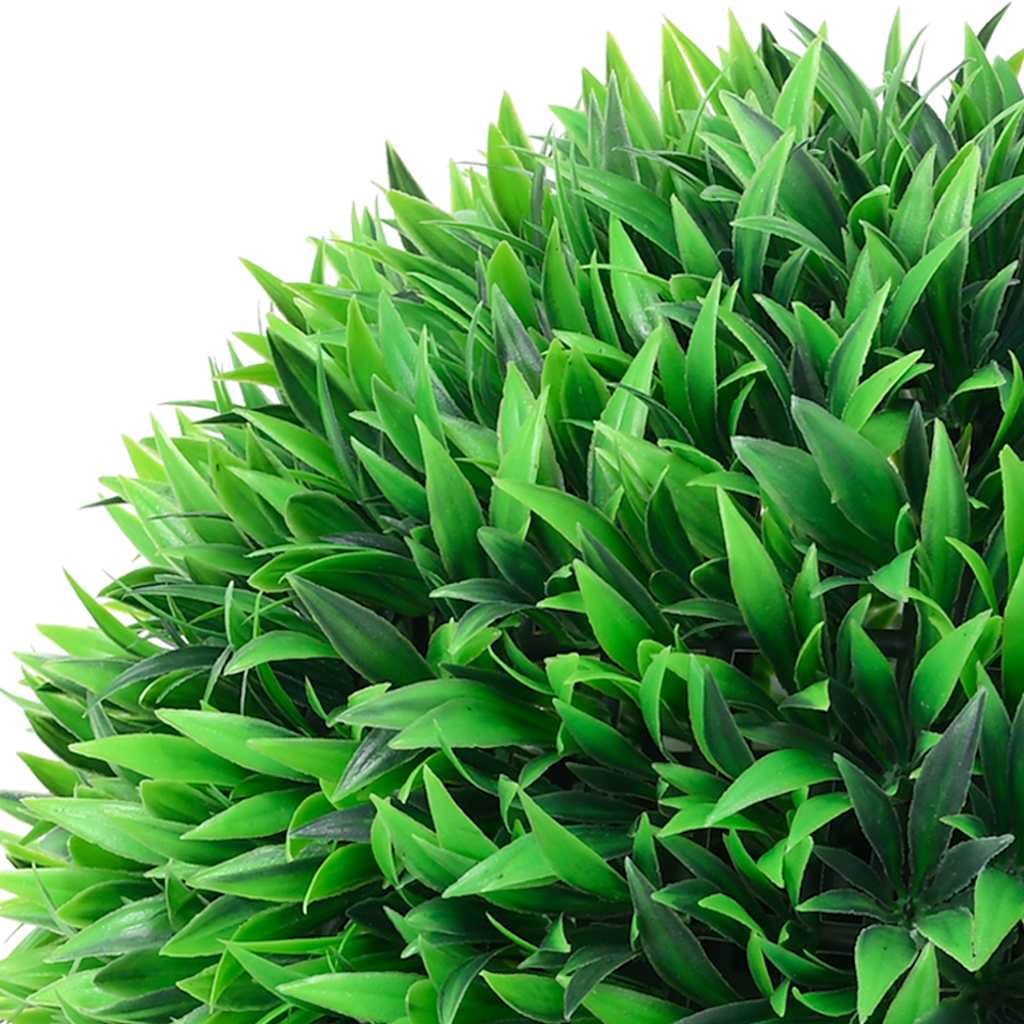 Artificial Boxwood Balls with LED Lights 2 pcs Green 47 cm