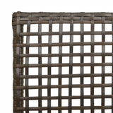 Garden Chair 2 pcs Brown 53 x 60 x 85cm Poly Rattan