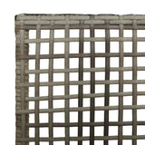 Garden Chair 2 pcs Grey 53 x 60 x 85cm Poly Rattan