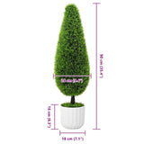 Artificial Plant Green 24 x 24 x 90 cm Plastic