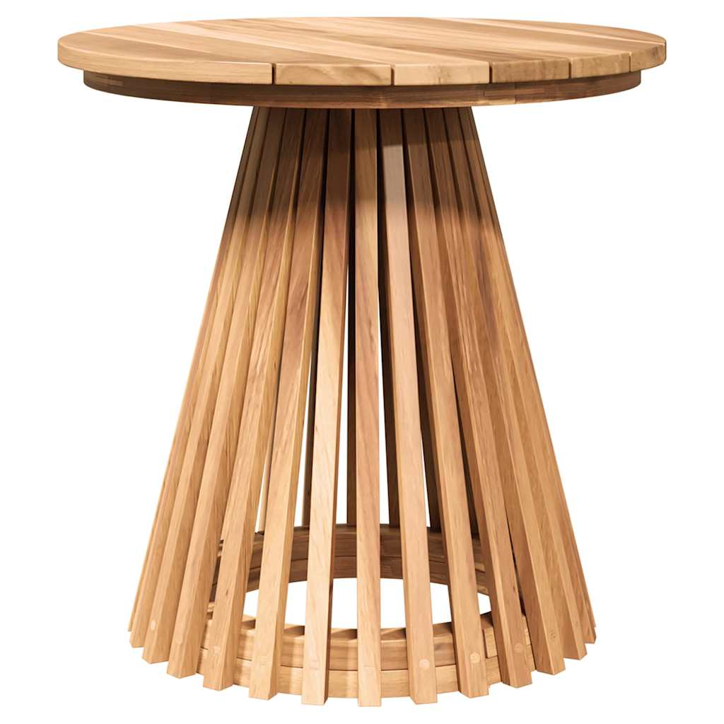 Garden Side Table Brown 50 x 50 x 49.5 cm Solid teak wood