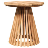 Garden Side Table Brown 50 x 50 x 49.5 cm Solid teak wood
