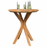 Bistro Table Brown 70 x 70 x 75 cm Solid teak wood