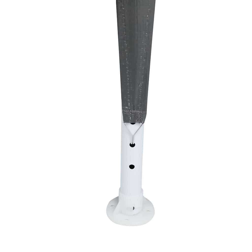 Party Tent Anthracite and White 400 x 400 x 266 cm