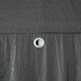 Party Tent Anthracite and White 400 x 400 x 266 cm