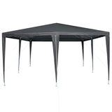 Party Tent Anthracite and White 400 x 400 x 266 cm