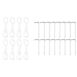 Party Tent White 400 x 400 x 266 cm Polyester and Steel