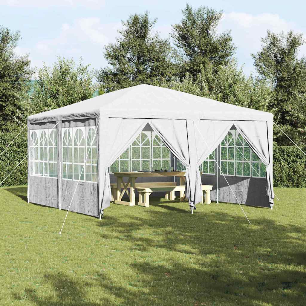 Party Tent White 400 x 400 x 266 cm Polyethylene