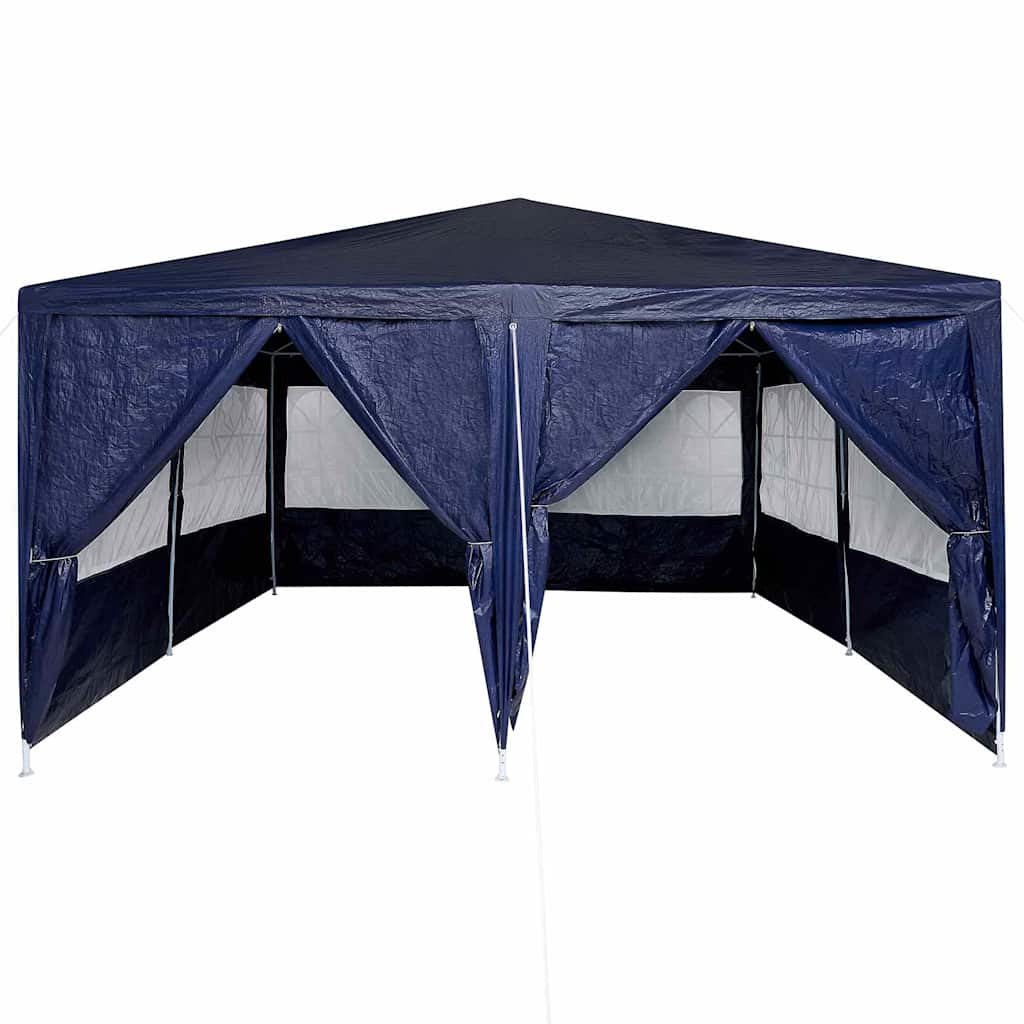 Party Tent Blue and White 400 x 400 x 266 cm