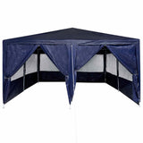 Party Tent Blue and White 400 x 400 x 266 cm