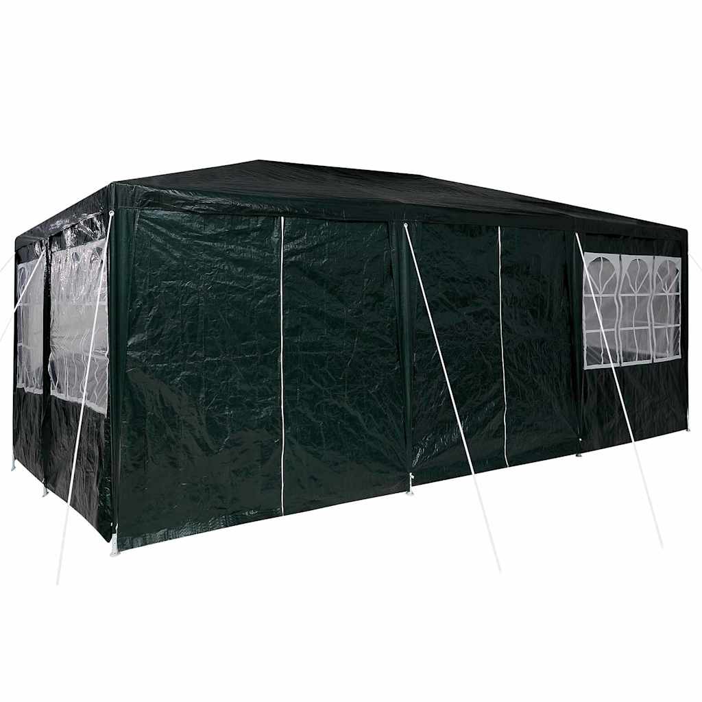 Party Tent Green and White 600 x 400 x 266 cm