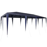 Party Tent Blue and White 800 x 400 x 266 cm