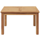 Coffee Table Brown 60 x 60 x 36 cm Solid teak wood