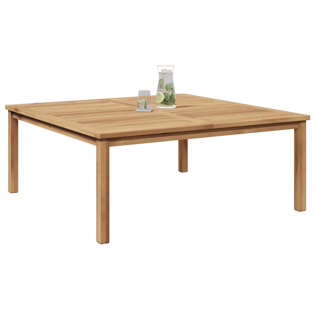 Coffee Table Brown 110 x 110 x 45 cm Solid teak wood