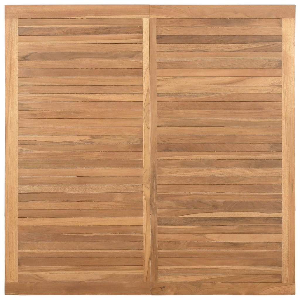 Coffee Table Brown 110 x 110 x 45 cm Solid teak wood