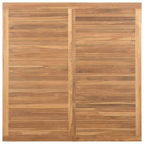 Coffee Table Brown 110 x 110 x 45 cm Solid teak wood