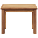 Coffee Table Brown 50 x 35 x 36 cm Solid teak wood