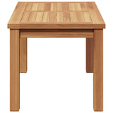 Coffee Table Brown 70 x 40 x 36 cm Solid teak wood