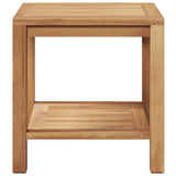 Coffee Table Brown 45 x 45 x 45 cm Solid teak wood