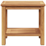 Coffee Table Brown 50 x 35 x 45 cm Solid teak wood