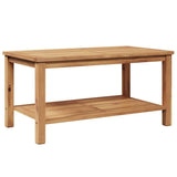 Coffee Table Brown 90 x 50 x 45 cm Solid teak wood