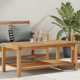 Coffee Table Brown 110 x 55 x 45 cm Solid teak wood
