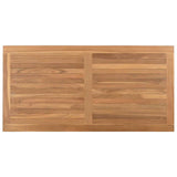 Coffee Table Brown 110 x 55 x 45 cm Solid teak wood