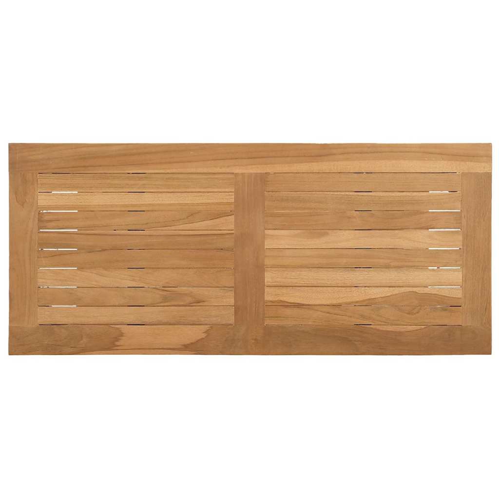 Coffee Table with Storage Brown 85 x 35 x 75 cm Solid teak wood