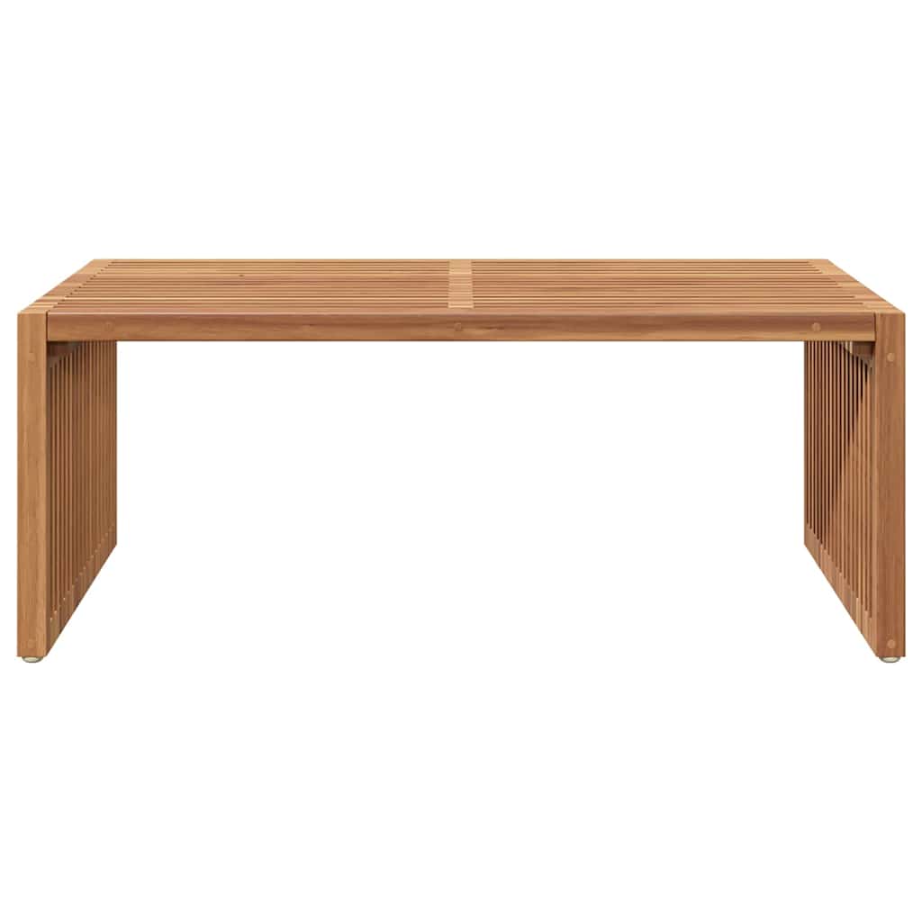 Garden Side Table Manual Brown 90 x 50 x 36 cm Solid teak wood
