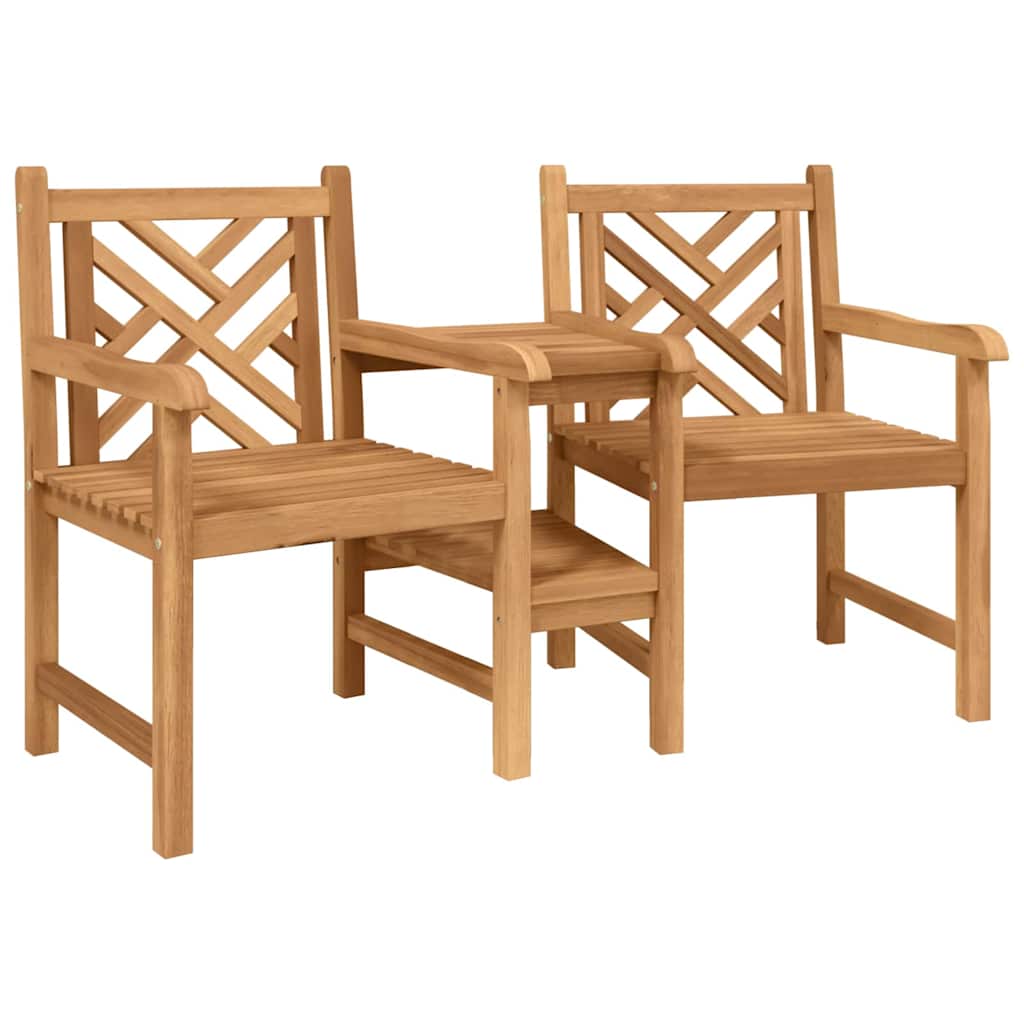 Outdoor Chairs Brown 152 x 63 x 89 cm Solid teak wood