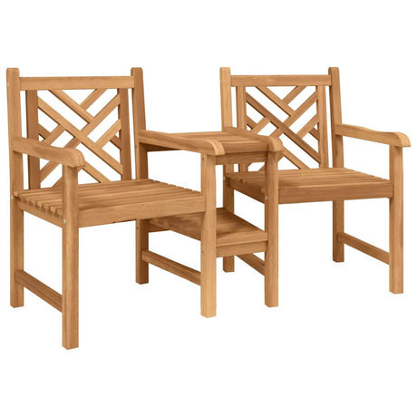 Outdoor Chairs Brown 152 x 63 x 89 cm Solid teak wood