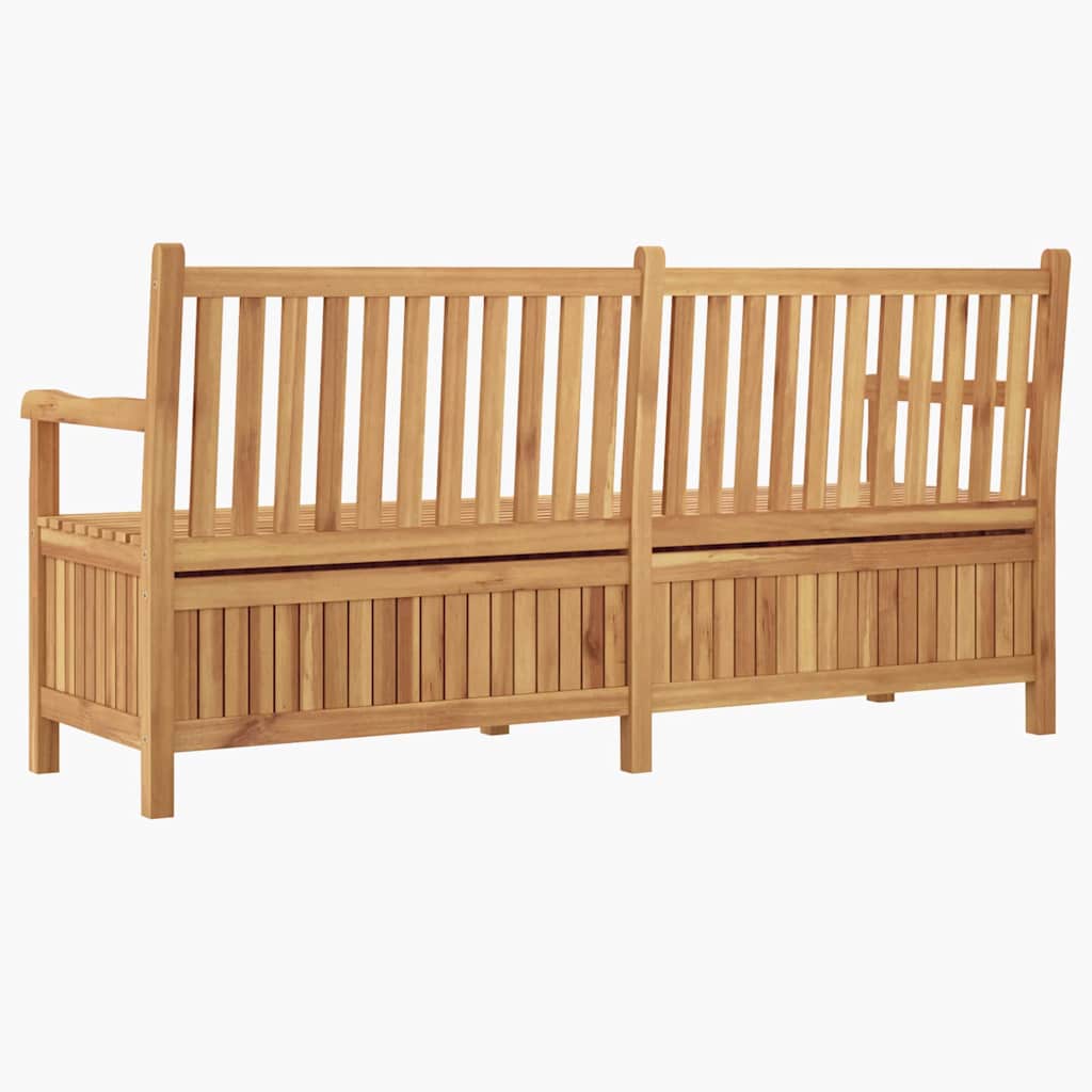 Garden Storage Bench Brown 180 x 60 x 90 cm Solid teak wood