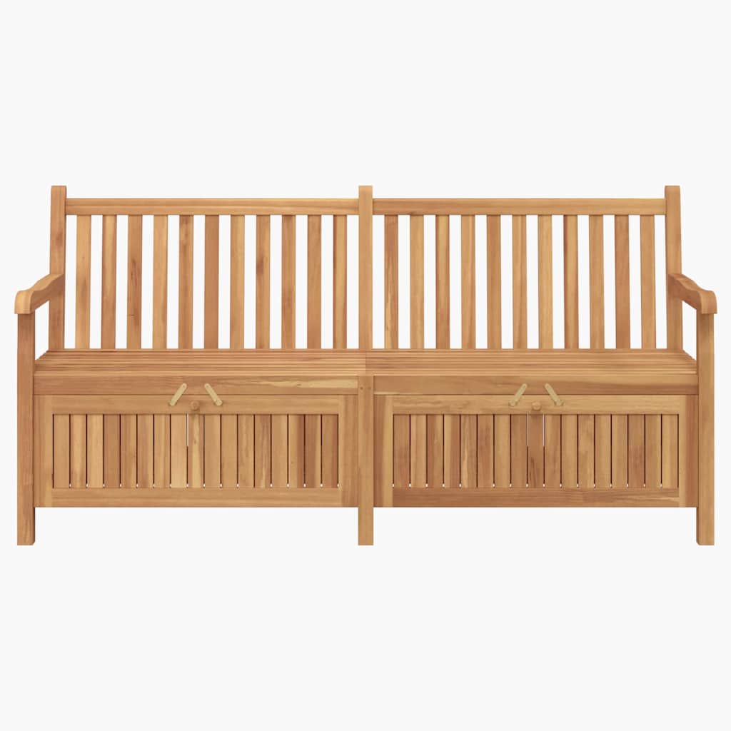 Garden Storage Bench Brown 180 x 60 x 90 cm Solid teak wood