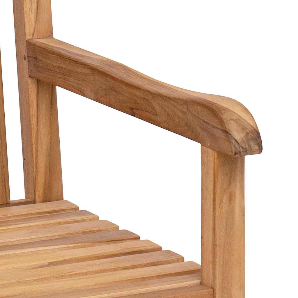 Garden Bench Brown 114 x 60 x 90 cm Solid teak wood