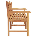 Garden Bench Brown 150 x 60 x 90 cm Solid teak wood