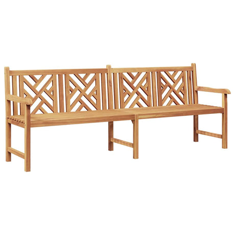 Garden Bench Brown 228 x 60 x 90 cm Solid teak wood