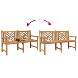 Bench Other Brown 150 x 60 x 90 cm Solid teak wood