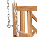 Swing Bench Other Brown 114 x 60 x 64 cm Solid teak wood