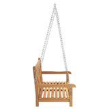 Swing Bench Other Brown 114 x 60 x 64 cm Solid teak wood