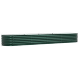 Garden Raised Bed Green 400 x 80 x 44 cm Steel